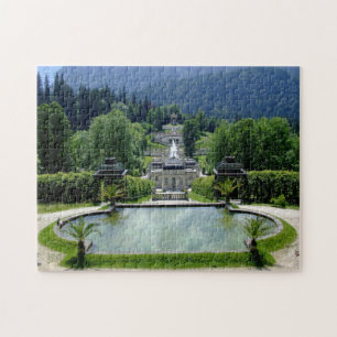 Schloss Linderhof Deutschland. Puzzle