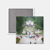 Schloss Linderhof in Bayern, Deutschland Magnet (Vorderseite/Rückseite)