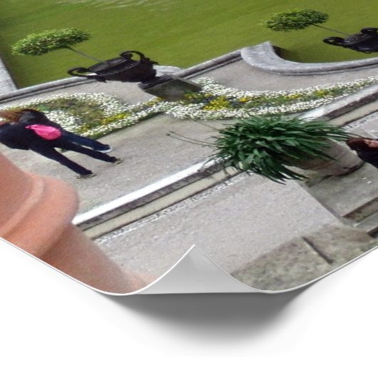 Schloss Linderhof Poster (Ecke)