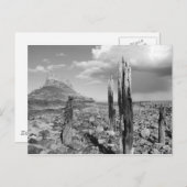 Schloss Lindisfarne Postkarte (Vorne/Hinten)