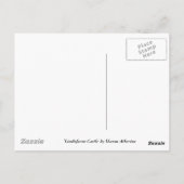 Schloss Lindisfarne Postkarte (Rückseite)