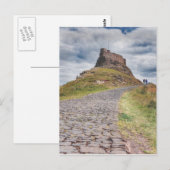 Schloss Lindisfarne Postkarte (Vorne/Hinten)