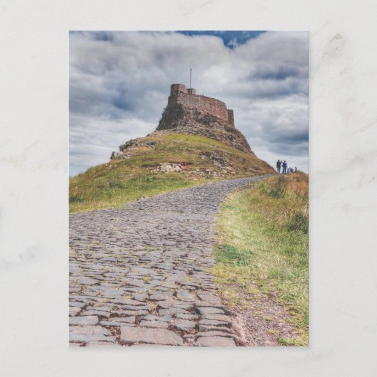 Schloss Lindisfarne Postkarte (Vorderseite)
