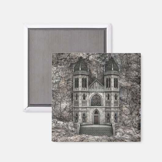 Schloss Magnet (Vorderseite/Rückseite)