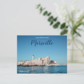 Schloss Marseille Postkarte (Stehend Vorderseite)