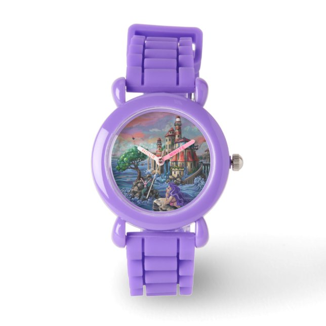 Schloss Mermaid Armbanduhr (Vorderseite)
