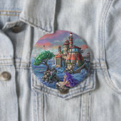 Schloss Mermaid Button (Beispiel)