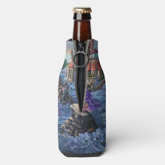 Schloss Mermaid Flaschenkühler (Flasche Rückseite)