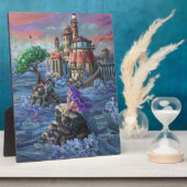 Schloss Mermaid Fotoplatte (Seite)