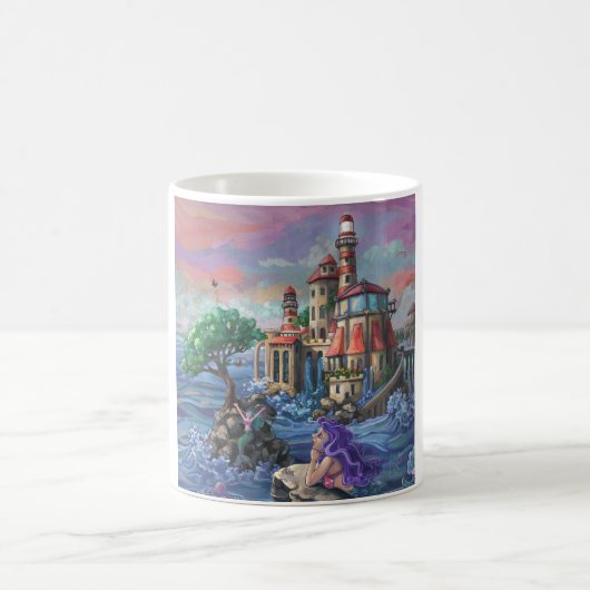 Schloss Mermaid Kaffeetasse (Mittel)