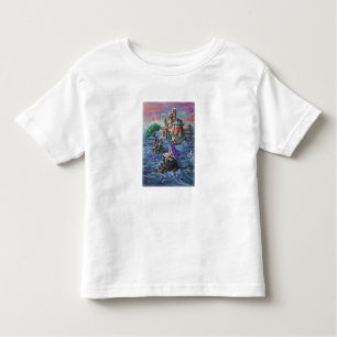 Schloss Mermaid Kleinkind T-shirt