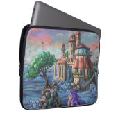 Schloss Mermaid Laptopschutzhülle (Vorne Rechts)
