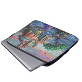 Schloss Mermaid Laptopschutzhülle (Vorne Knopf)