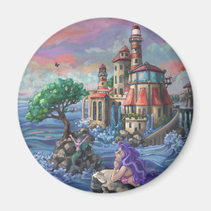 Schloss Mermaid Magnet
