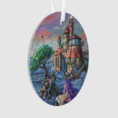 Schloss Mermaid Ornament (Vorderseite)