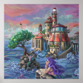 Schloss Mermaid Poster (Vorne)