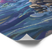 Schloss Mermaid Poster (Ecke)