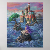 Schloss Mermaid Poster (Vorne)