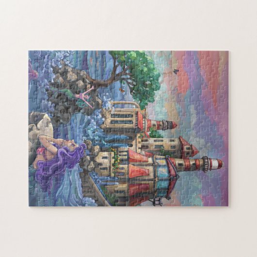 Schloss Mermaid Puzzle (Horizontal)