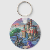 Schloss Mermaid Schlüsselanhänger (Vorderseite)