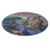 Schloss Mermaid Schneidebrett (Ecke)