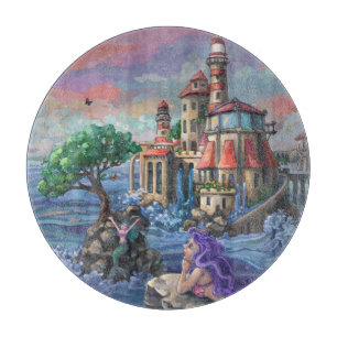 Schloss Mermaid Schneidebrett