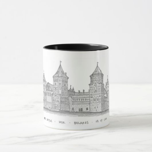 Schloss Mir, Belarus Tasse (Zentrum)