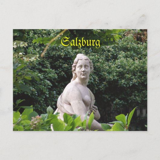 Schloss Mirabell - Salzburg Postkarte (Vorderseite)