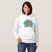 Schloss mit Flaggen Hoodie (Vorne ganz)