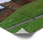 Schloss mit Halbmondturm, Chester, Poster (Ecke)