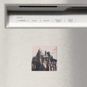 Schloss mit zwei Brücken Magnet (In Situ (Geschirrspüler))