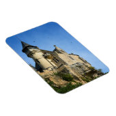 Schloss Montfort, Dordogne, Frankreich Magnet (Rechte Seite)