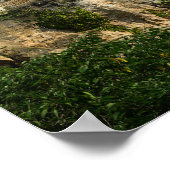 Schloss Montfort, Dordogne, Frankreich Poster (Ecke)