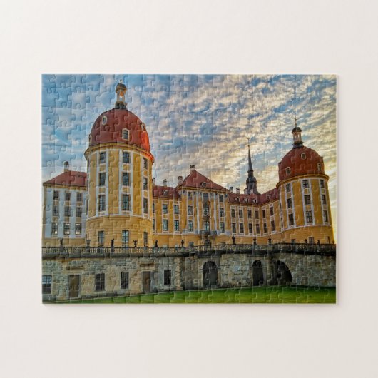Schloss Moritz Dresden Deutschland. Puzzle (Horizontal)