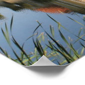 Schloss Moritzburg, Deutschland Poster (Ecke)