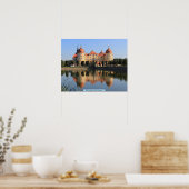 Schloss Moritzburg, Deutschland Poster (Küche)