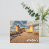 Schloss Moritzburg, Deutschland Postkarte (Stehend Vorderseite)