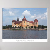 Schloss Moritzburg Poster (Vorne)