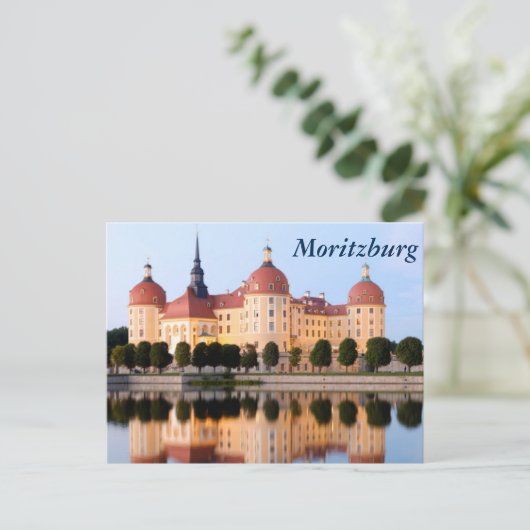 Schloss Moritzburg Postkarte (Stehend Vorderseite)