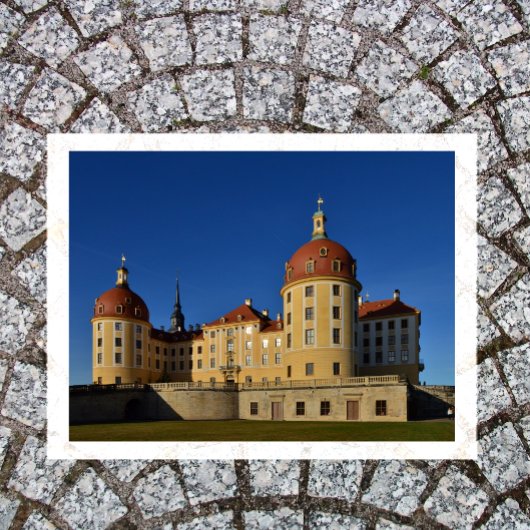 Schloss Moritzburg, Sachsen, Deutschland Postkarte