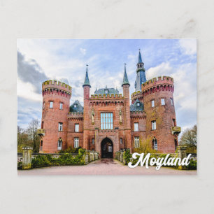 Schloss Moyland, Kleve, Deutschland Postkarte