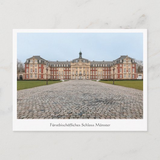 Schloss Münster Postkarte (Vorderseite)