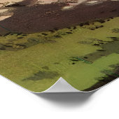 Schloss Nagoya 1937 von Tsuchiya Koitsu Poster (Ecke)