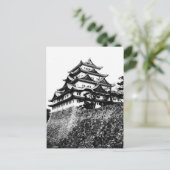 Schloss Nagoya Postkarte (Stehend Vorderseite)
