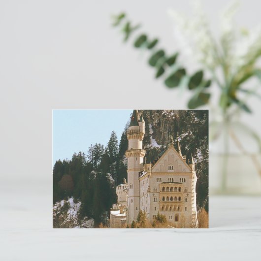 Schloss Neuschwanstein 3 Postkarte (Stehend Vorderseite)