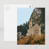 Schloss Neuschwanstein 3 Postkarte (Vorne/Hinten)