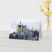 Schloss Neuschwanstein 4 Karte (Gelbe Blume)