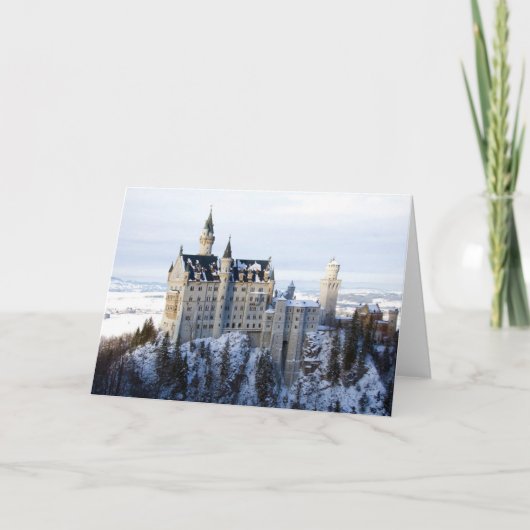 Schloss Neuschwanstein 4 Karte (Vorderseite)