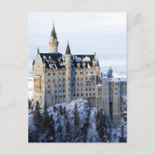 Schloss Neuschwanstein 4 Postkarte