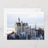 Schloss Neuschwanstein 4 Postkarte (Vorne/Hinten)